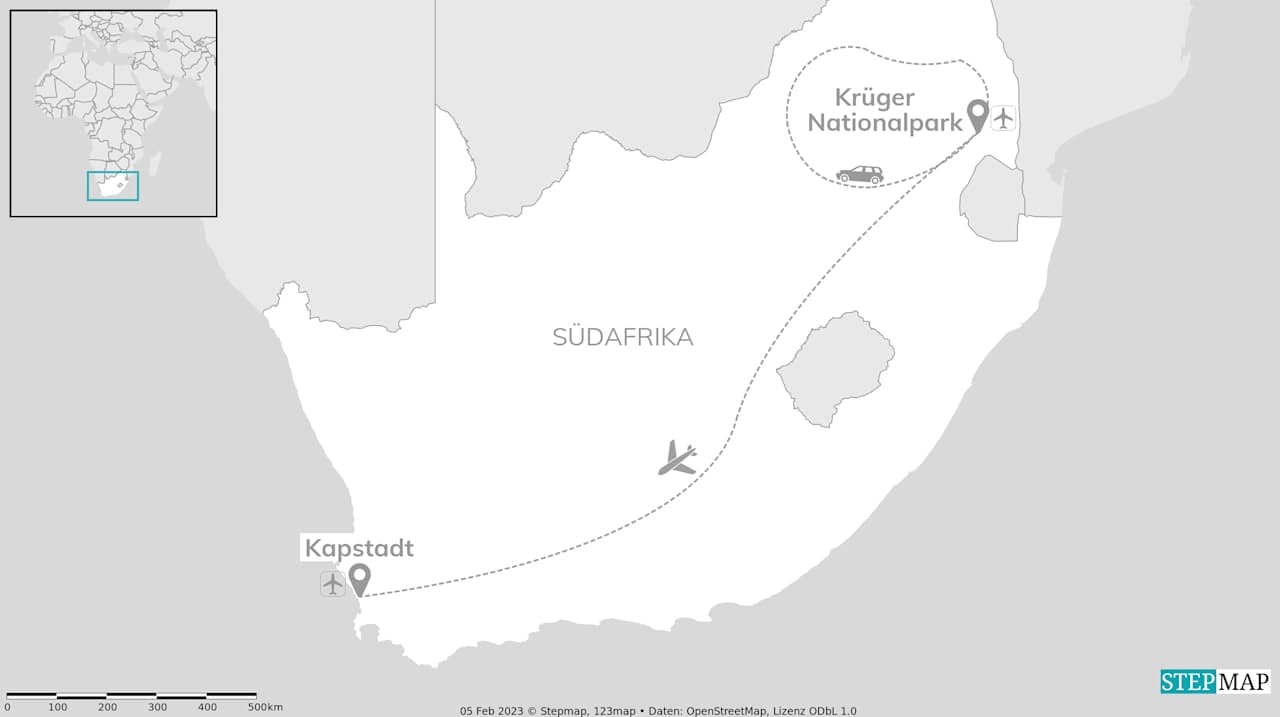 Südafrika by LisaxDaniel: Krüger meets Cape Town