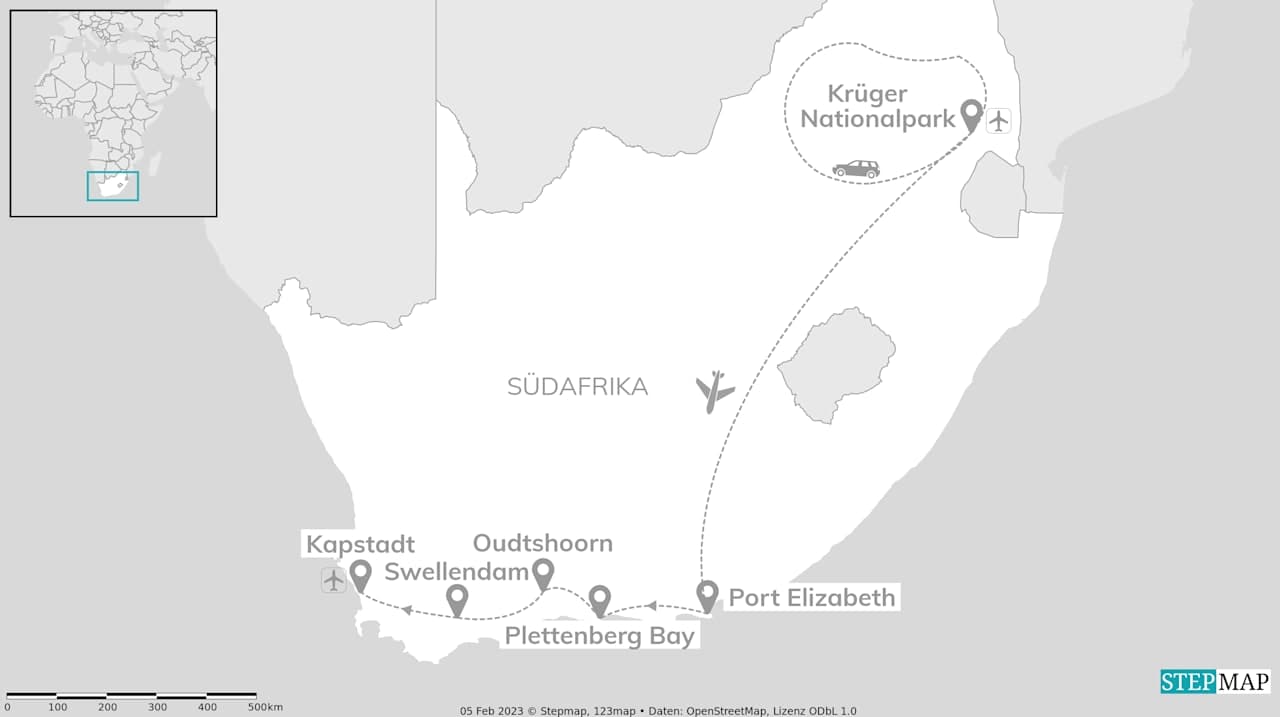 Südafrika by LisaxDaniel: Krüger, Garden Route & Cape Town