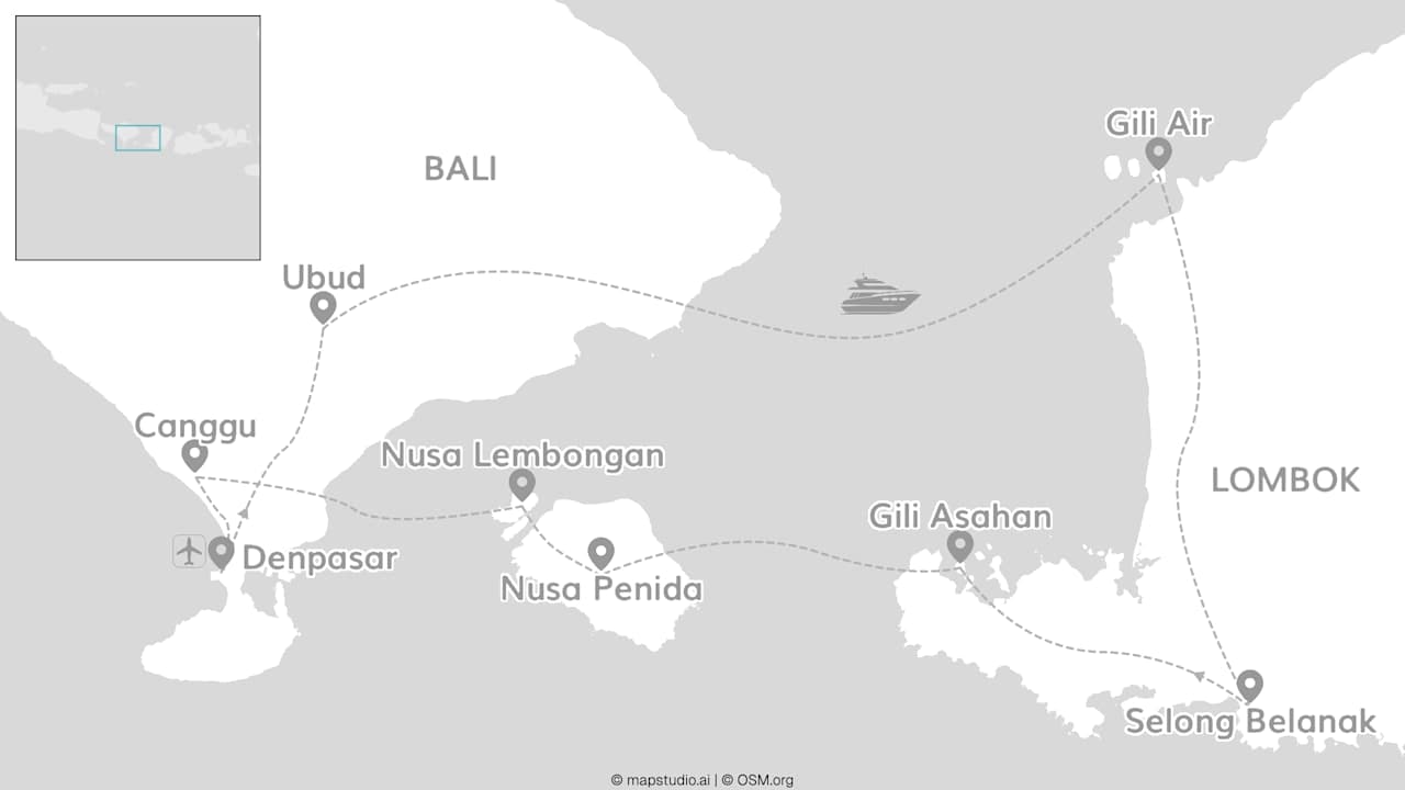 Inselhopping Indonesien: Manta Rays & Hidden Gems