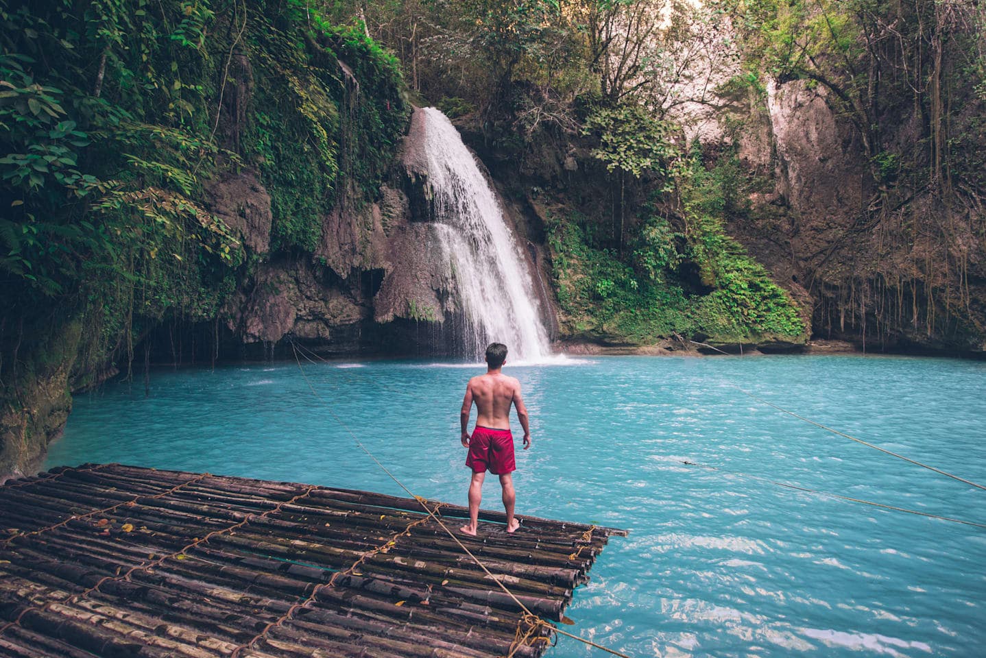 Canyoning at Kawasan Falls thumbnail
