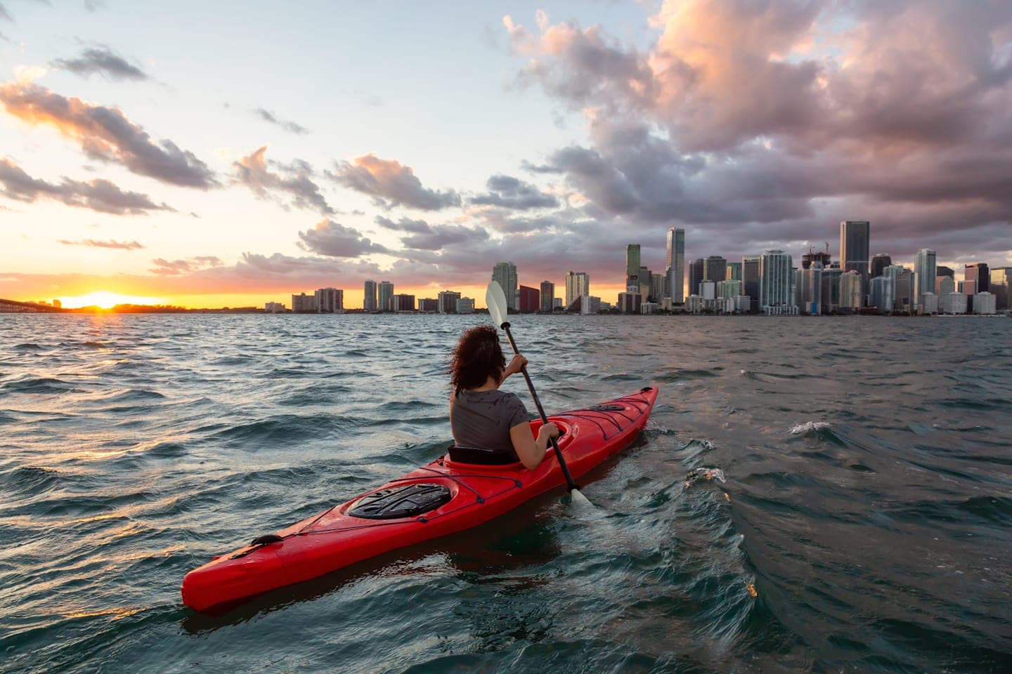 Miami nighttime paddleboard or kayak tour thumbnail