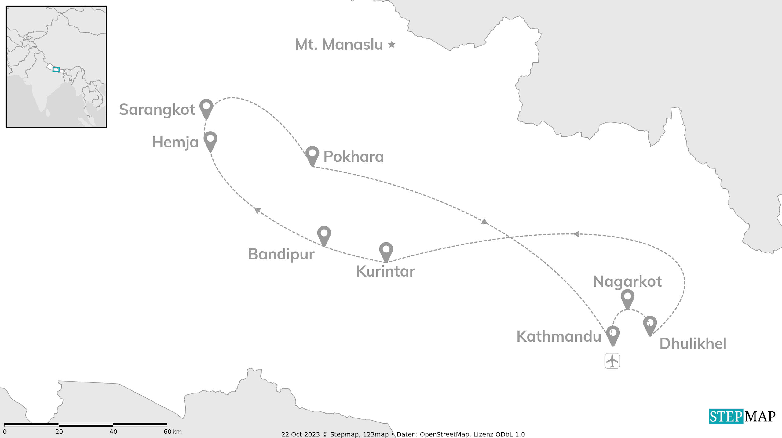 Nepal with locals: Himalayan heights and Buddha nights