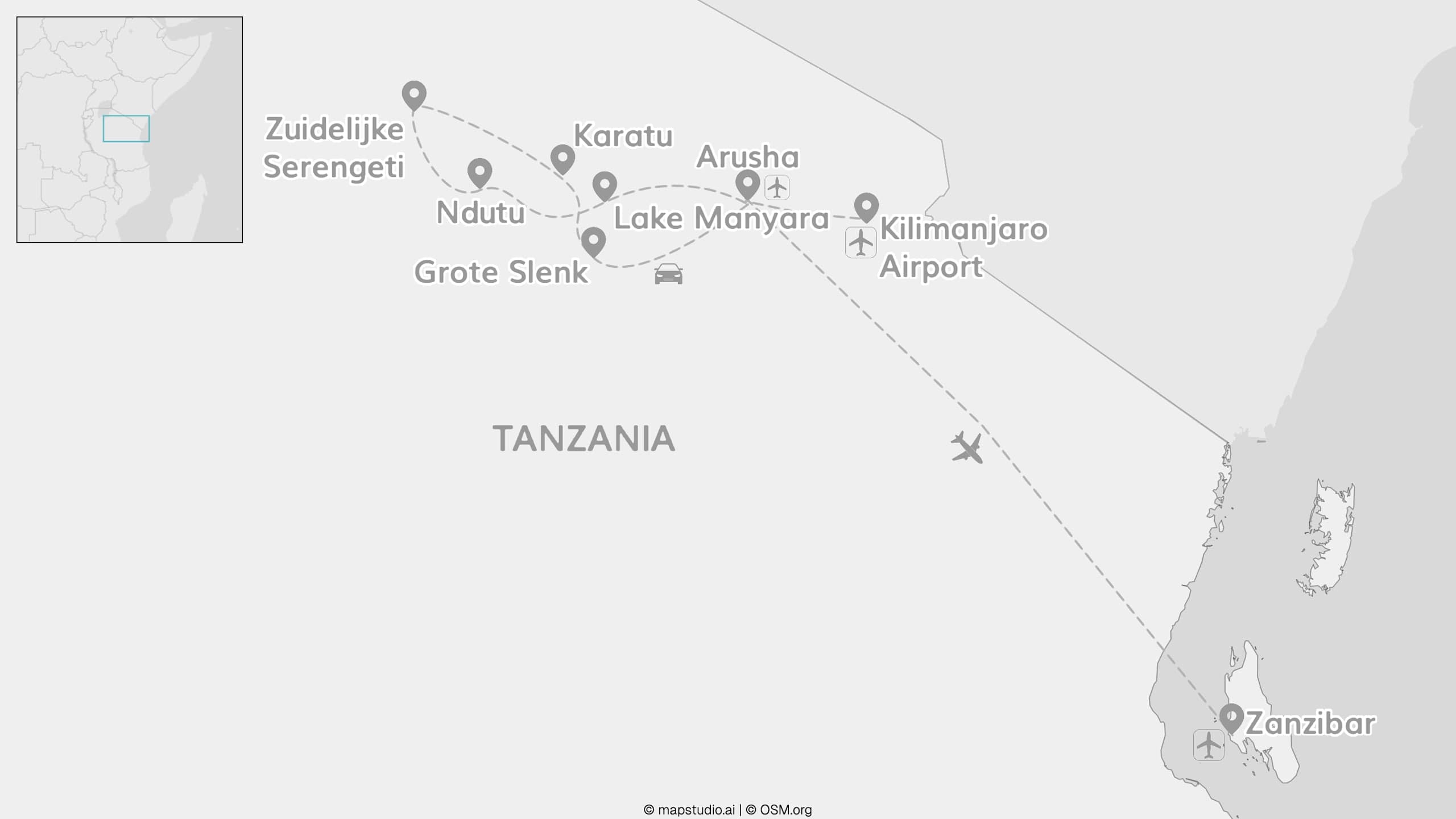 Tanzania: Serengeti, safari, Zanzibar!