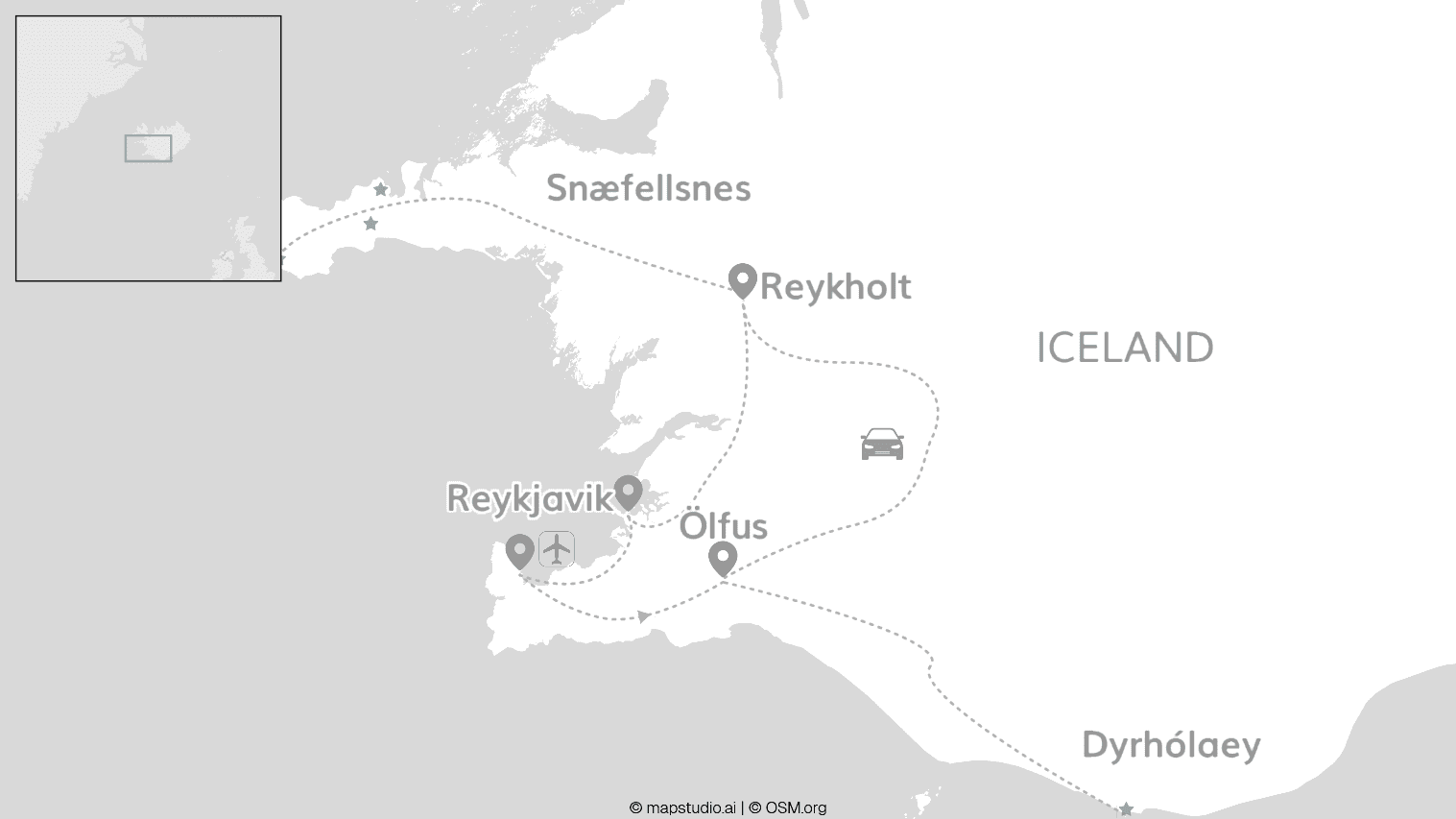 Iceland's South Coast: Winter road trip to the northern lights